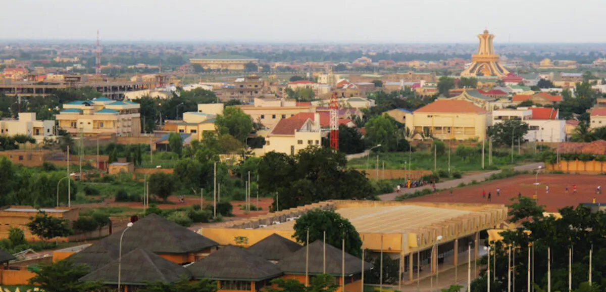 student union protest in Burkina Faso