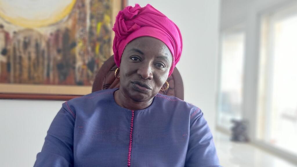 Aminata Touré at her home in Dakar on September 29, 2022.
