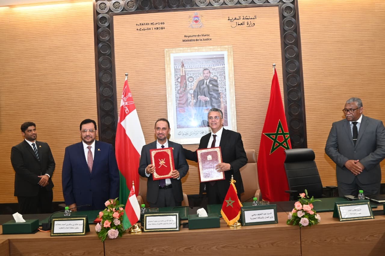 Morocco and Oman sign judicial cooperation agreement
