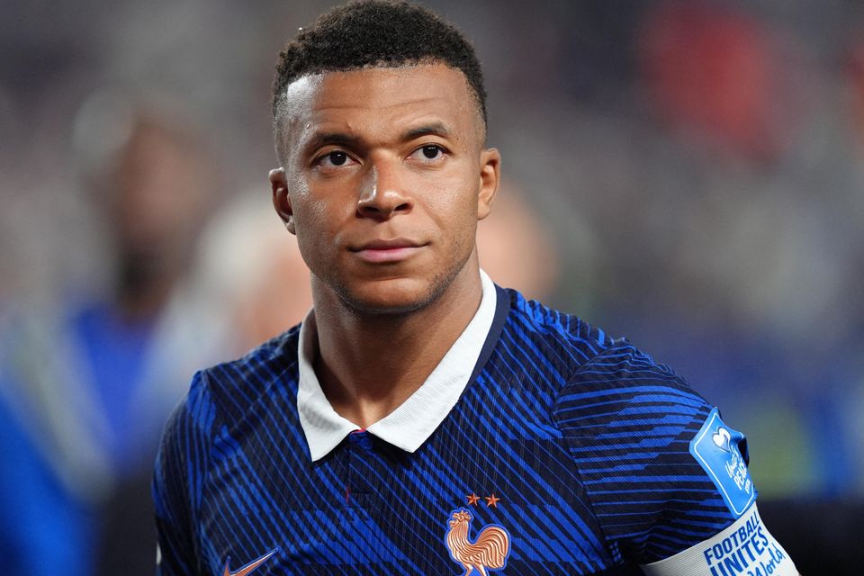 Kylian Mbappé, the esteemed captain of Les Bleus.