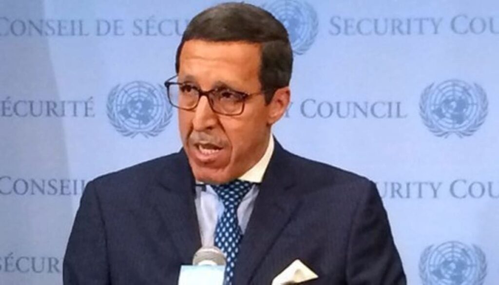 Omar Hilale, Morocco's Permanent Representative to the UN.