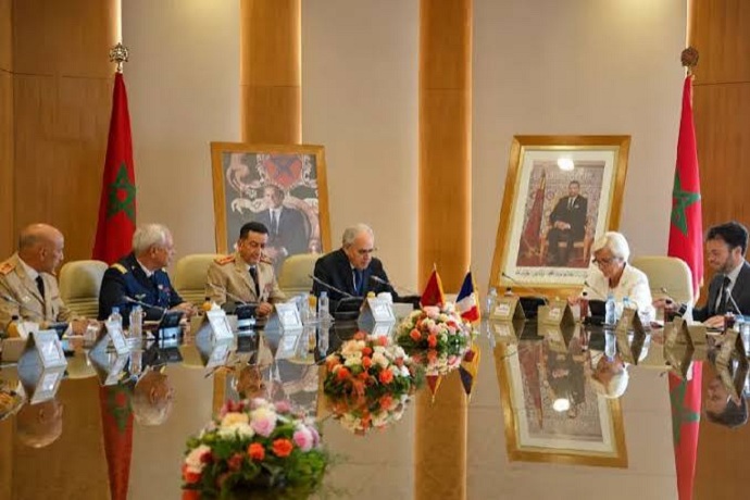 Morocco-France defence cooperation meeting in Rabat