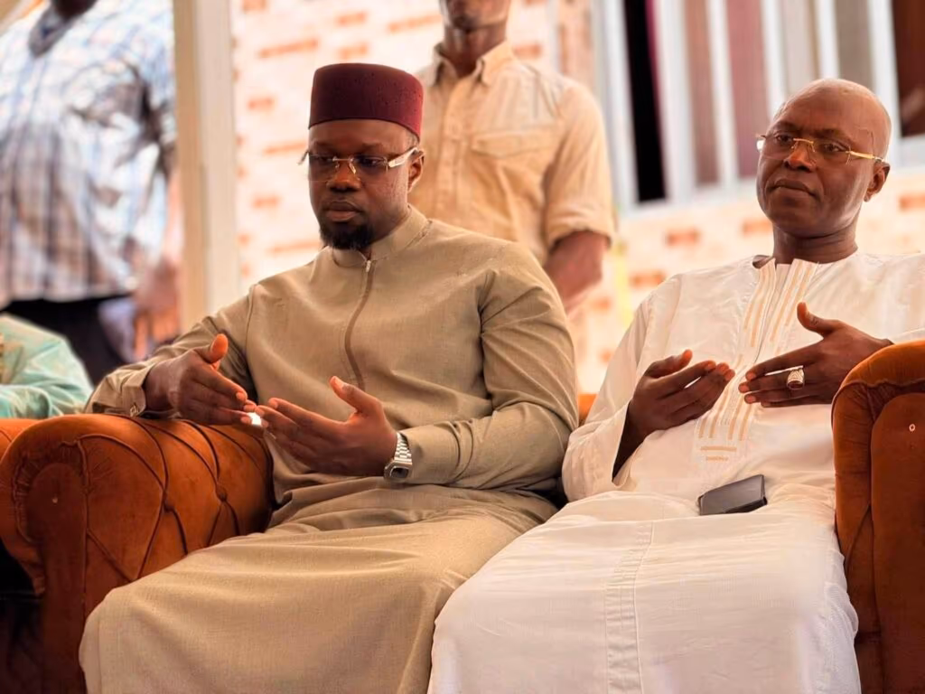 Community leaders gather for condolence visit in Parcelles Assainies