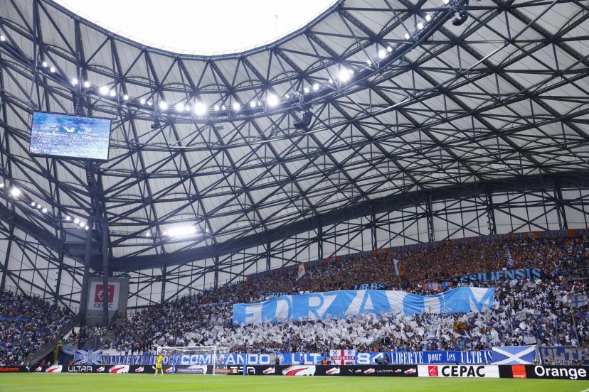 Olympique de Marseille facing Atlético Madrid in pre-season friendly at Vélodrome