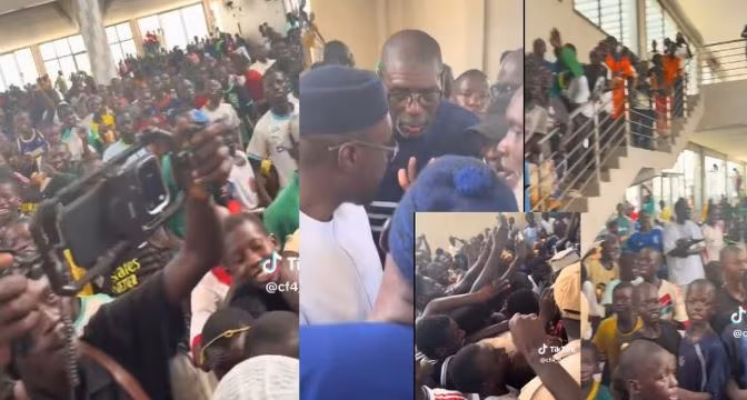 Louga's Sonko halted by massive crowd in Koki