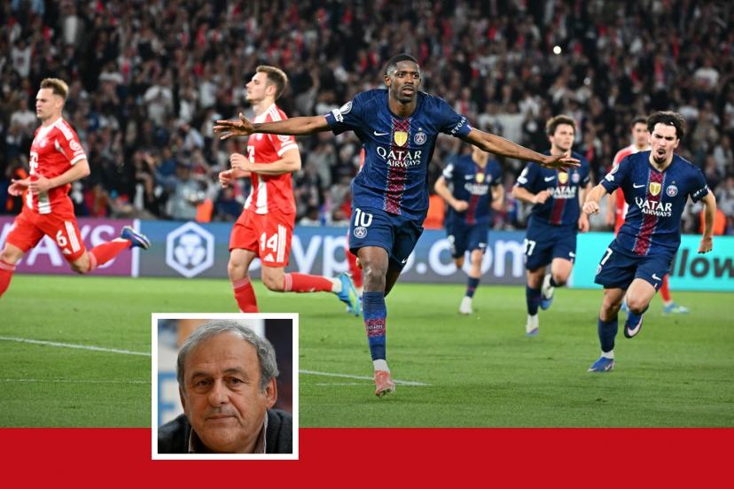 Michel Platini reflecting on football evolution
